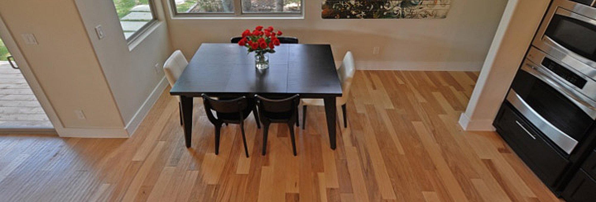 cozy dining room Peoples Signature Flooring Austin Texas