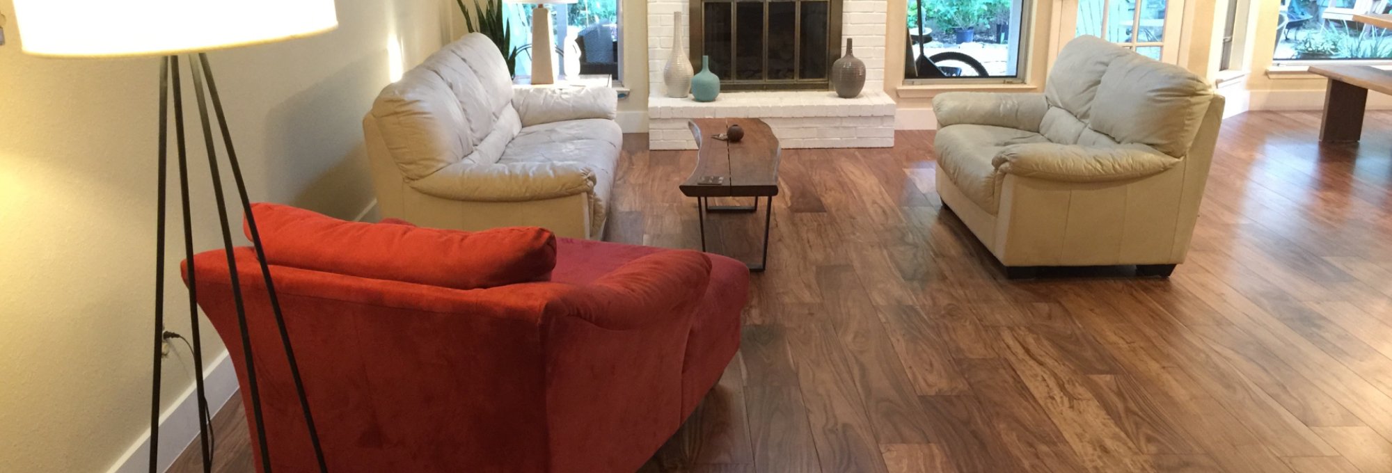 Cozy Living room Peoples Signature Flooring Austin Texas