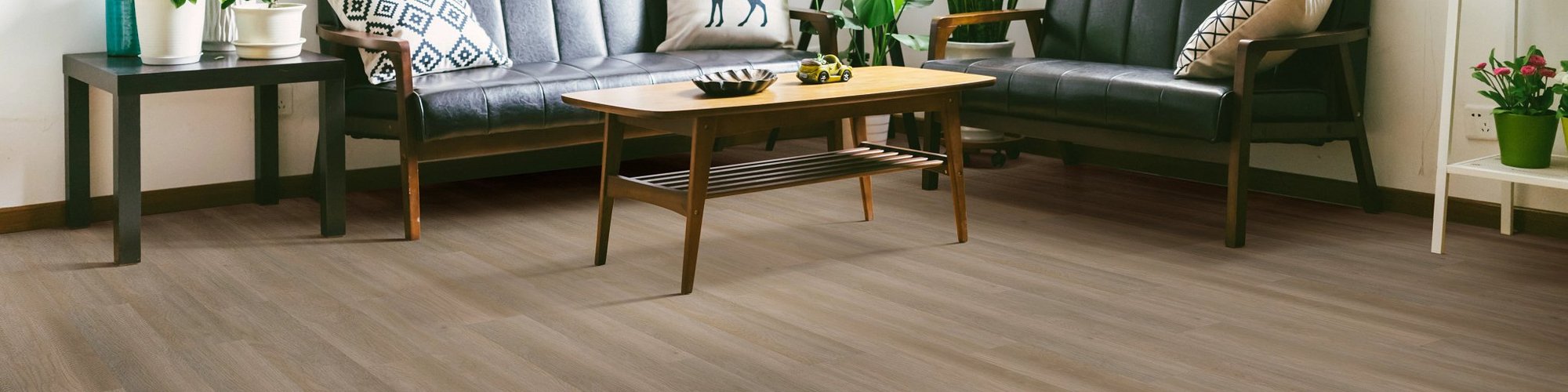 modern living room Peoples Signature Flooring Austin Texas